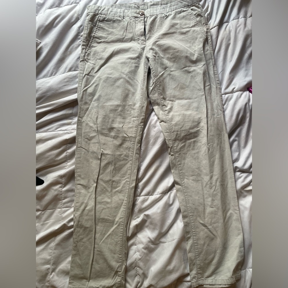 “Broken-In Straight Khakis By Gap” - image 1